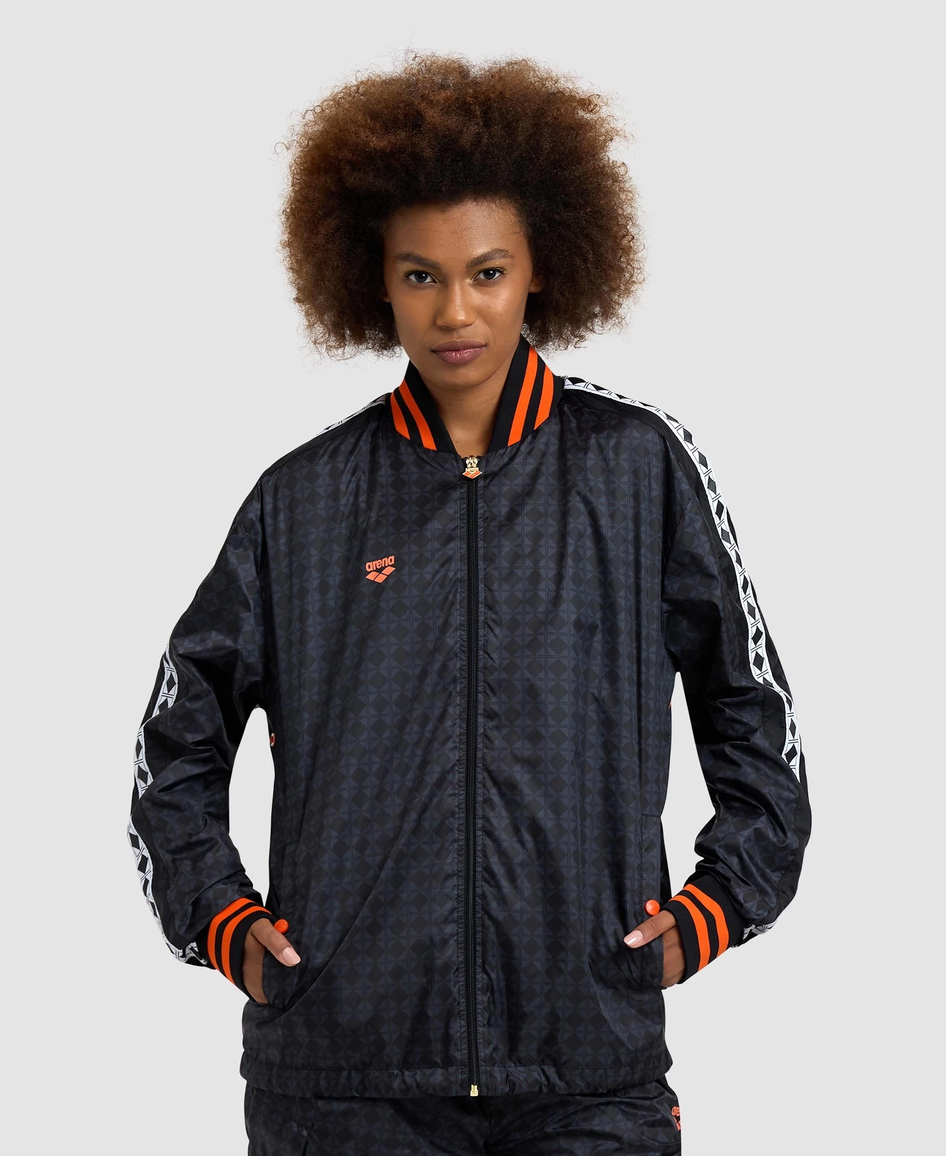 Arena 50th Anniversary Black Full Zip Jacket 7 Arena 50th Anniversary Black Full Zip Jacket - Image 5