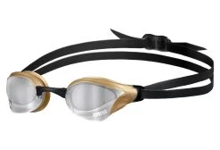 Arena Cobra Core Swipe Mirror Silver Gold