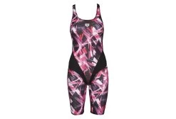 Jumpsuit Woman ARENA Night Lights Black Pink
