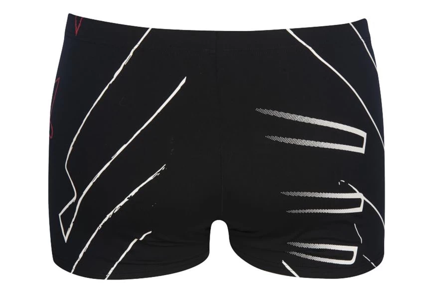 Men's Swimming Shorts ARENA One Impressions Black Multi-color 3 Men's Swimming Shorts ARENA One Impressions Black Multi-color