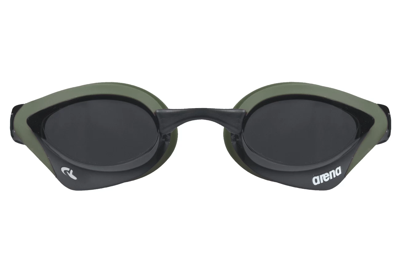 Arena Cobra Core Swipe Swim Goggles Green - Smoke 4 Arena Cobra Core Swipe Swim Goggles Green - Smoke - Image 2