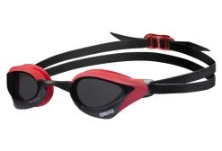 Swimming Glasses ARENA COBRA CORE SWIPE SMOKE Red