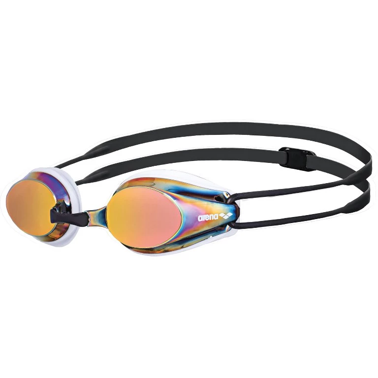 Arena Tracks Mirror Swimming Goggles - Red Revo - White/Black 3 Arena Tracks Mirror Swimming Goggles - Red Revo - White/Black