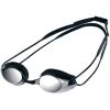 Arena Tracks Mirror Swimming Goggles - Smoke Silver - Black