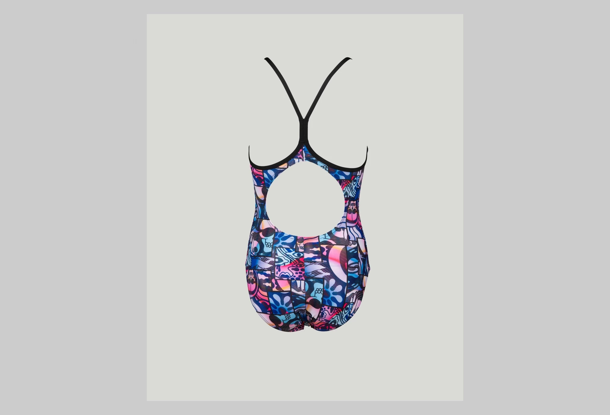 Arena Scary One-Piece Swimsuit Multi-Coloured 4 Arena Scary One-Piece Swimsuit Multi-Coloured - Image 2