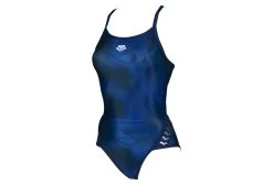 Women's Arena Iconic Super Fly Back One-Piece Swimsuit Blue