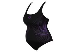Women's Arena Spiral Vision One-Piece Swimsuit B Plus Size