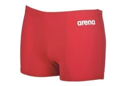 Boxer Swimming Solid Short Arena Red / White