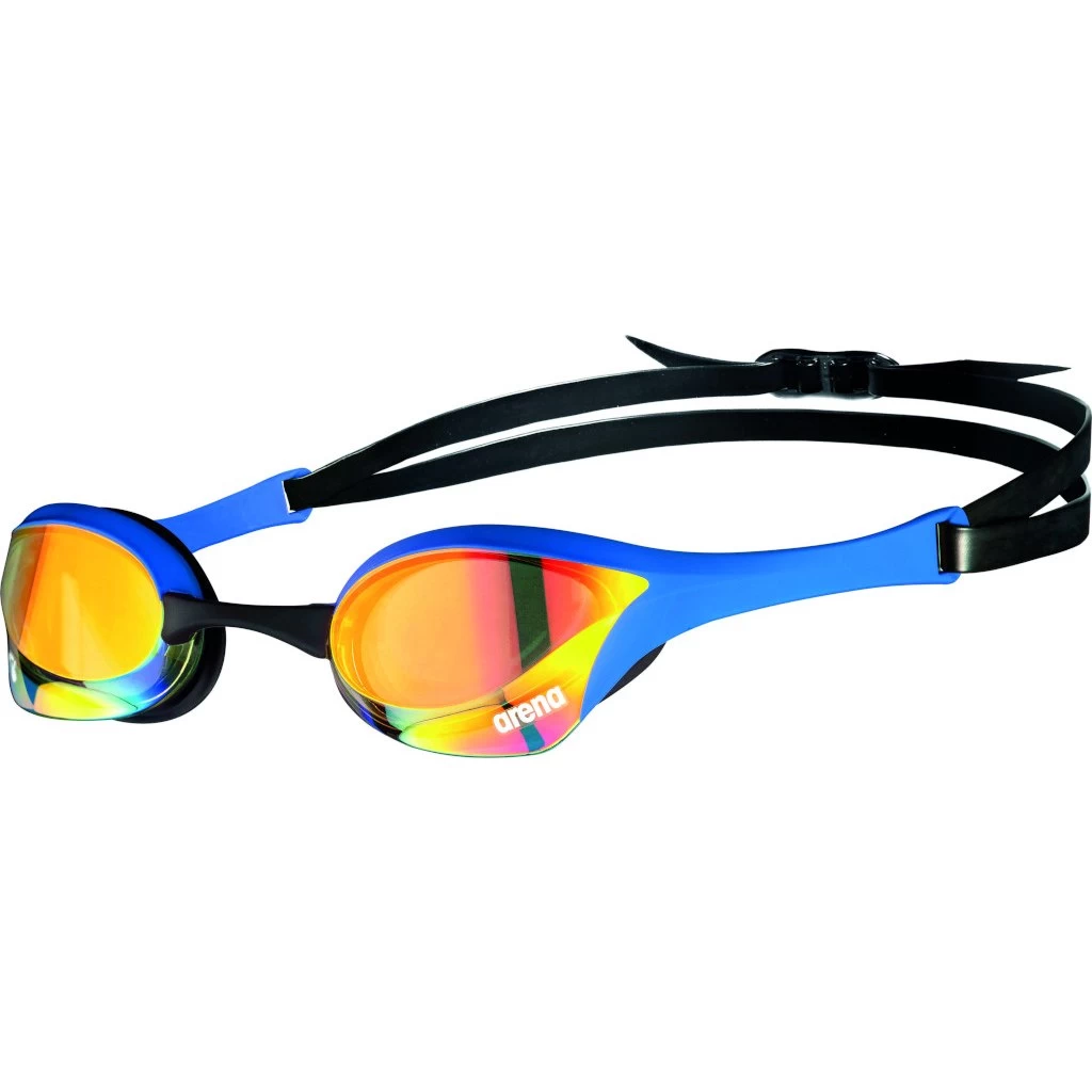 Arena Cobra Ultra Swipe Mirror Swimming Goggle - Yellow Copper - Blue 3 Arena Cobra Ultra Swipe Mirror Swimming Goggle - Yellow Copper - Blue