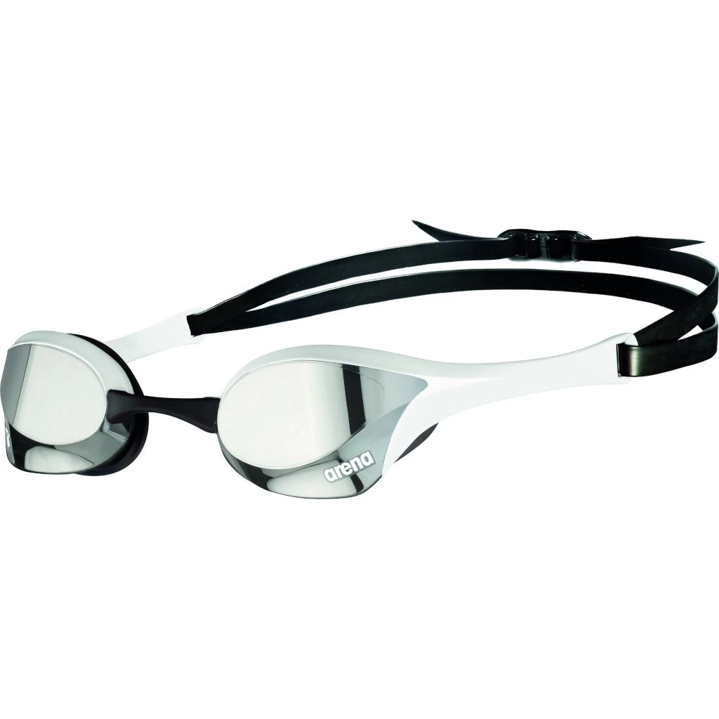 Arena Cobra Ultra Swipe Mirror Swimming Goggle - Silver - White 3 Arena Cobra Ultra Swipe Mirror Swimming Goggle - Silver - White