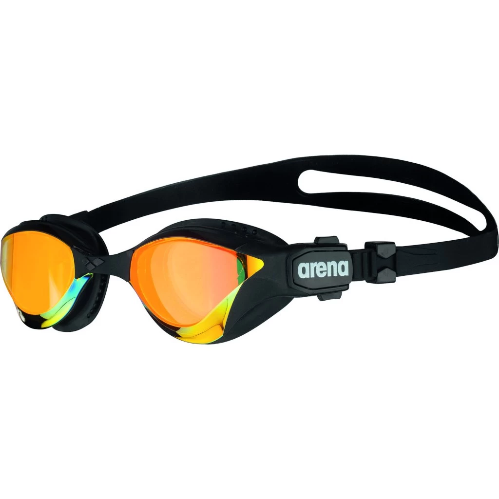 Arena Cobra Tri Swipe Mirror Swimming Goggle - Yellow Copper - Black 3 Arena Cobra Tri Swipe Mirror Swimming Goggle - Yellow Copper - Black