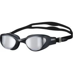 Arena The One Mirror Swimming Goggle - Silver - Black/Black