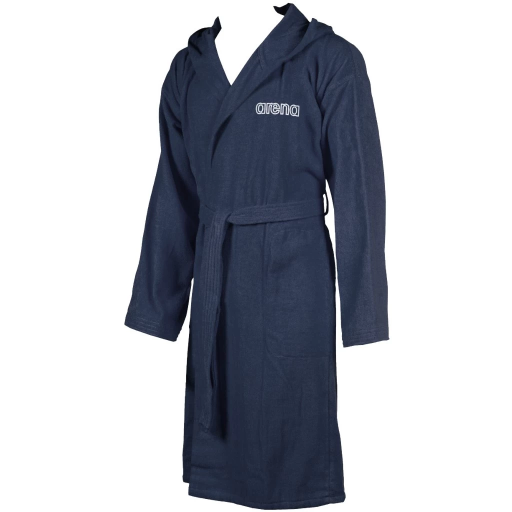 Arena Zeppelin Light Bathrobe - Navy 3 Arena Zeppelin Light Bathrobe - Navy