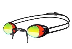 ARENA SWEDIX MIRROR Goggles Black Yellow Red