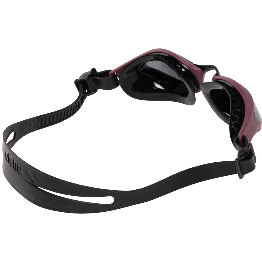 Arena Air-Bold Swipe Swimming Goggles - Smoke - Red Wine/Black 6 Arena Air-Bold Swipe Swimming Goggles - Smoke - Red Wine/Black - Image 4