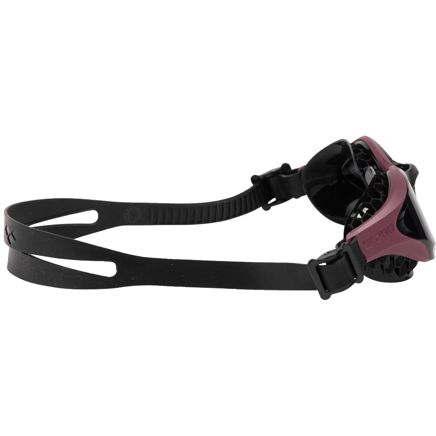 Arena Air-Bold Swipe Swimming Goggles - Smoke - Red Wine/Black 10 Arena Air-Bold Swipe Swimming Goggles - Smoke - Red Wine/Black - Image 8