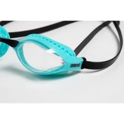 Arena Airspeed Swimming Goggle - Clear - Turqouise -Arena Shop arena airspeed clear turqouise swimming goggle 12 1250566