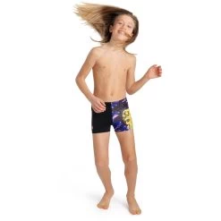 Arena Crazy Placement Swim Shorts Boys - Black-Multi -Arena Shop arena boys crazy arena swim short placement model black multi 3 1260834