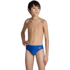 Arena Feel Graphic Swim Briefs Boys - Royal/Fluo Red -Arena Shop arena boys swim briefs graphic royal fluo red 5 1512830