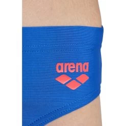 Arena Feel Graphic Swim Briefs Boys - Royal/Fluo Red -Arena Shop arena boys swim briefs graphic royal fluo red 8 1512833