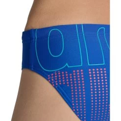 Arena Feel Graphic Swim Briefs Boys - Royal/Fluo Red -Arena Shop arena boys swim briefs graphic royal fluo red 9 1512834