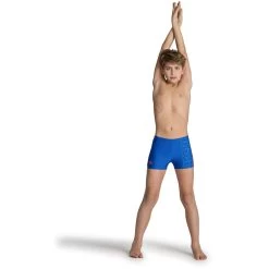 Arena Feel Graphic Swim Shorts Boys - Royal/Fluo Red -Arena Shop arena boys swim short graphic royal fluo red 7 1512841