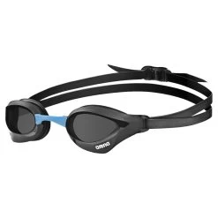 Arena Cobra Core Swipe Swimming Goggles - Smoke - Black/Blue
