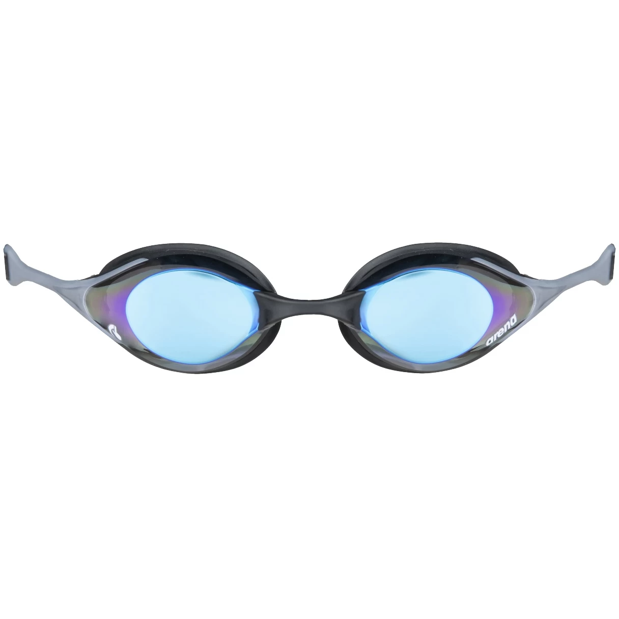 Arena Cobra Swipe Mirror Swimming Goggles - Blue - Silver 4 Arena Cobra Swipe Mirror Swimming Goggles - Blue - Silver - Image 2