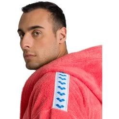 Arena Core Soft Bathrobe - Pale-Rose White -Arena Shop arena core soft bathrobe pale rose white 12 1250631