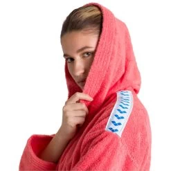 Arena Core Soft Bathrobe - Pale-Rose White -Arena Shop arena core soft bathrobe pale rose white 8 1250627