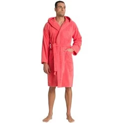 Arena Core Soft Bathrobe - Pale-Rose White -Arena Shop arena core soft bathrobe pale rose white 9 1250628