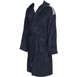 Arena Core Soft Bathrobe - Navy White