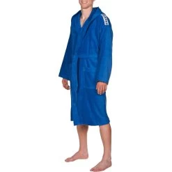Arena Core Soft Bathrobe - Royal White -Arena Shop arena core soft robe royal white 5 975460