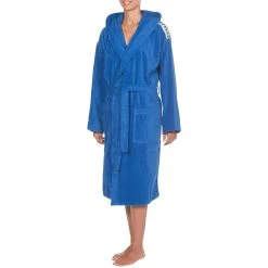 Arena Core Soft Bathrobe - Royal White -Arena Shop arena core soft robe royal white 7 975462
