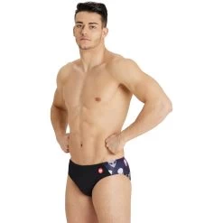 Arena Crazy Placement Swim Briefs Men - Black-Multi -Arena Shop arena crazy placement swim briefs black multi 5 1251126