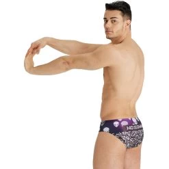 Arena Crazy Placement Swim Briefs Men - Black-Multi -Arena Shop arena crazy placement swim briefs black multi 6 1251127