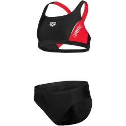 Arena Feel Thrice Bikini Girls - Black/Anguria/White