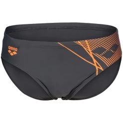 Arena Feel Branch Swim Briefs Men - Asphalt -Arena Shop arena feel mens branch swim briefs asphalt 3 1363648