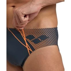 Arena Feel Branch Swim Briefs Men - Asphalt -Arena Shop arena feel mens branch swim briefs asphalt 9 1363654