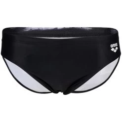 Arena Feel Overlap Swim Briefs Men - Black/White Multi -Arena Shop arena feel mens overlap swim briefs black white multi 3 1363991