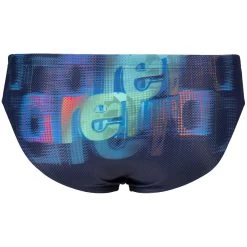 Arena Feel Overlap Swim Briefs Men - Navy/Fluo Red Multi -Arena Shop arena feel mens overlap swim briefs navy fluo red multi 4 1364016