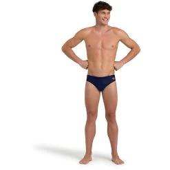 Arena Feel Overlap Swim Briefs Men - Navy/Fluo Red Multi -Arena Shop arena feel mens overlap swim briefs navy fluo red multi 7 1364019