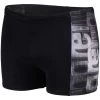 Arena Feel Overlap Swim Shorts Men - Black/White Multi -Arena Shop arena feel mens overlap swim shorts black white multi 1 1364061