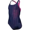Arena Feel Graphic Swim Pro Back Swimsuit Girls - Navy/Freak Rose -Arena Shop arena girls swimsuit swim pro back graphic l navy freak rose 3 1512875