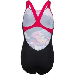 Arena Placement V Back Swimsuit Girls - Black-Freak Rose 14 Arena Placement V Back Swimsuit Girls - Black-Freak Rose -Arena Shop arena girls swimsuit v back placement black freak rose 4 1250682