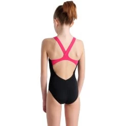 Arena Placement V Back Swimsuit Girls - Black-Freak Rose 16 Arena Placement V Back Swimsuit Girls - Black-Freak Rose -Arena Shop arena girls swimsuit v back placement model black freak rose 2 1260980