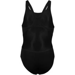 Arena Team Solid Swim Tech Swimsuit Girls - Black-White -Arena Shop arena girls team swimsuit swim tech solid black white 4 1250692
