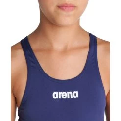 Arena Team Solid Swim Tech Swimsuit Girls - Navy-White 18 Arena Team Solid Swim Tech Swimsuit Girls - Navy-White -Arena Shop arena girls team swimsuit swim tech solid navy white 8 1250706