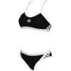 Arena Icons Cross Back Solid Bikini Women - Black-White -Arena Shop arena icons cross back solid women bikini black white 1 1121573