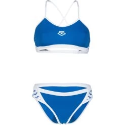 Arena Icons Cross Back Solid Bikini Women - Royal-White -Arena Shop arena icons cross back solid women bikini royal white 5 1252072